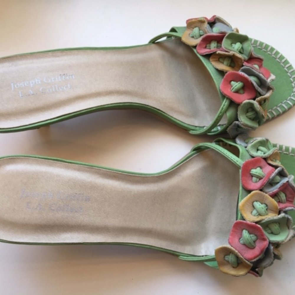 Joseph Griffin LA Collect floral sandals
